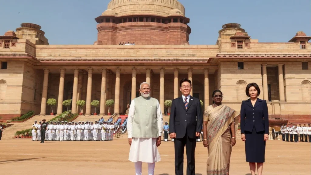 lee at rashtrapati bhavan